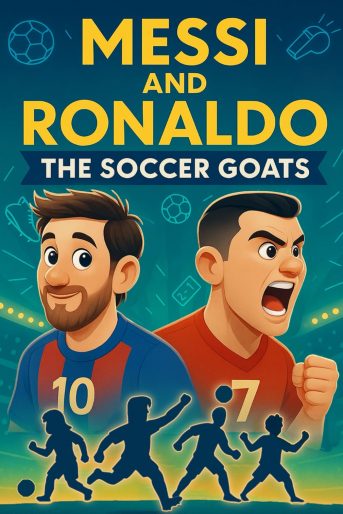 Messi and Ronaldo: The Soccer GOATs: A Kids' Guide to Skills, Spirit, Dreaming Big, and Becoming a True Athlete (Legend in the making)